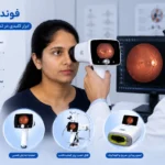 Rhetinopathy fundus camera